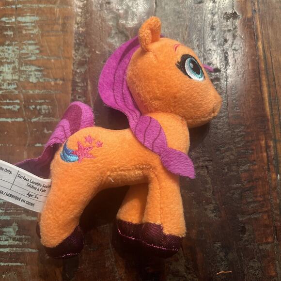 Lot of 3 Hasbro My Little Pony 6” Plush Stuffed Toy 2021 Pipp Izzy Moonbow - Picture 3 of 6